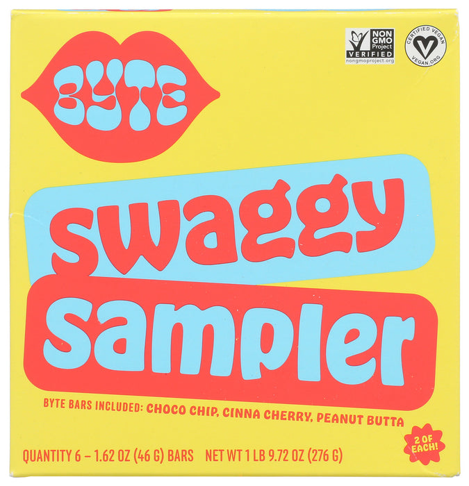 BYTE BARS: Swaggy Sampler Bars, 9.72 oz