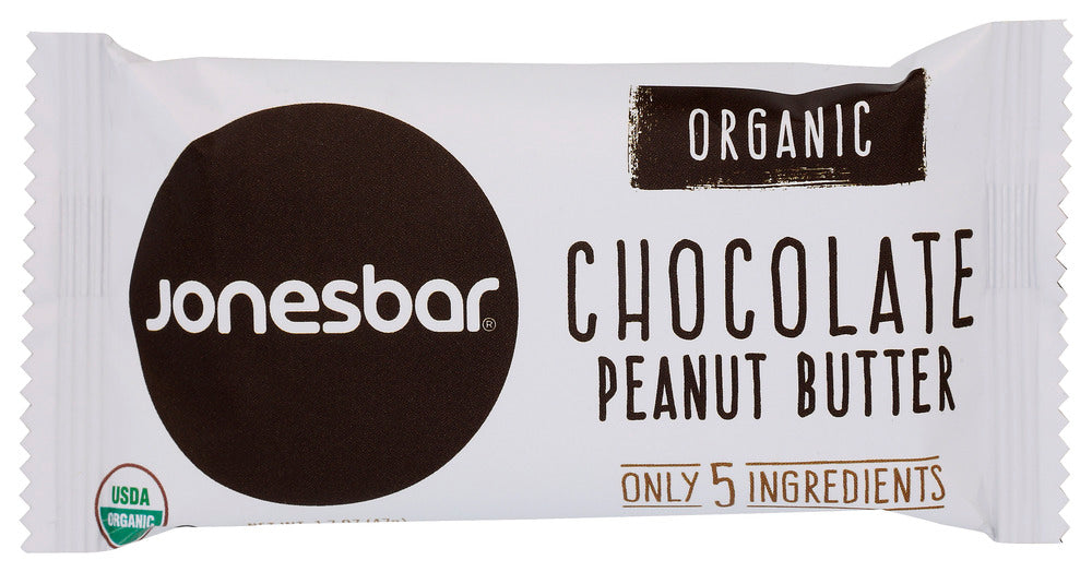 JONESBAR: Chocolate & Peanut Butter Snack Bar, 1.7 oz