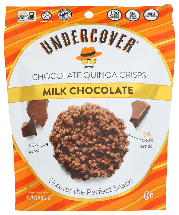 UNDERCOVER QUINOA: Bites Quinoa Mlk Choc, 2 oz