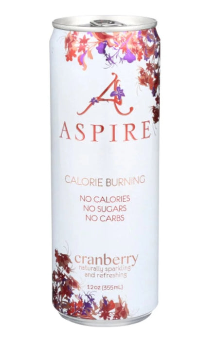 ASPIRE: Drink Energy Cranberry Single, 12 fo