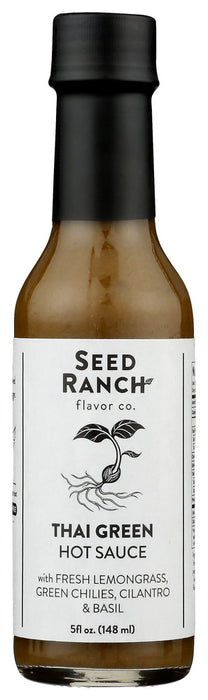 SEED RANCH FLAVOR CO: Hot Sauce Thai Green Mild, 5 FO