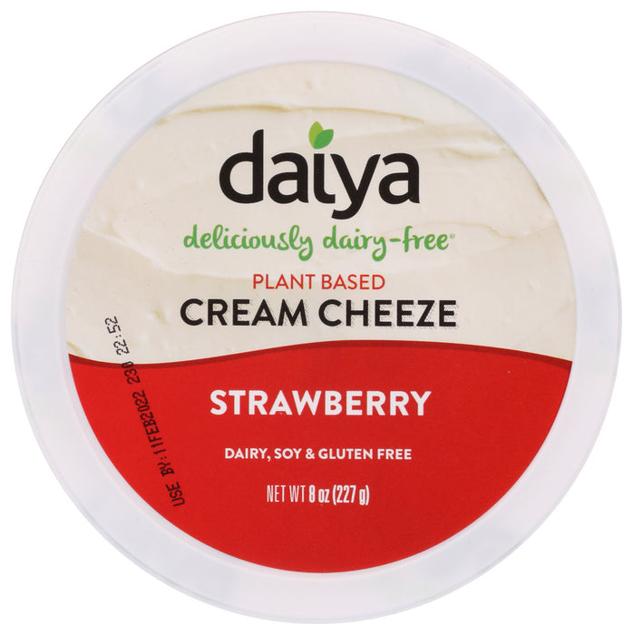 DAIYA: Strawberry Cream Cheese Style Spread, 8 oz