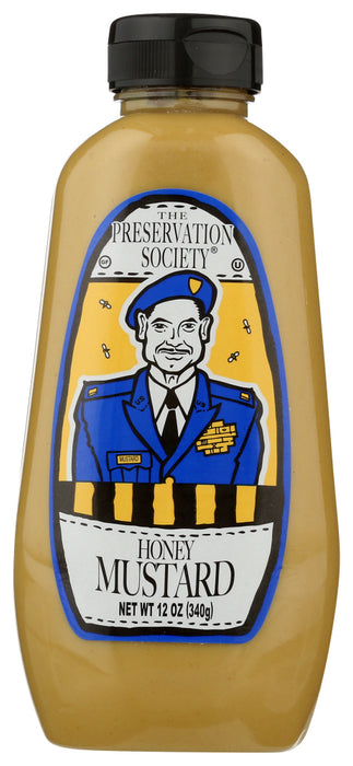 THE PRESERVATION SOCIETY: Mustard Honey, 12 oz