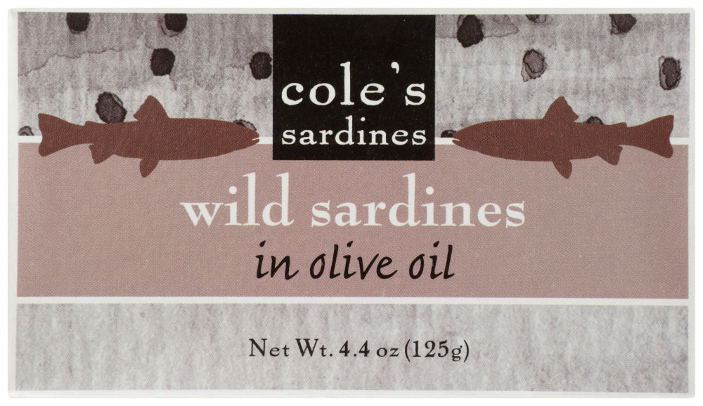 COLES: Sardines Olive Oil, 4.4 oz