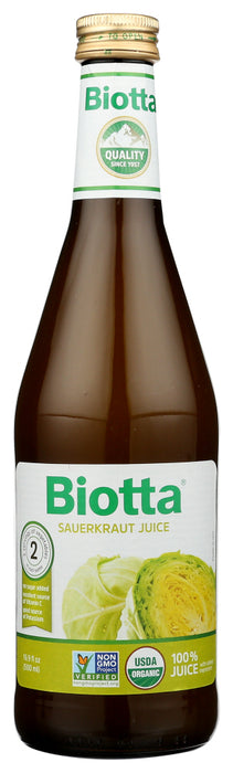 BIOTTA: Sauerkraut Juice, 16.9 Oz