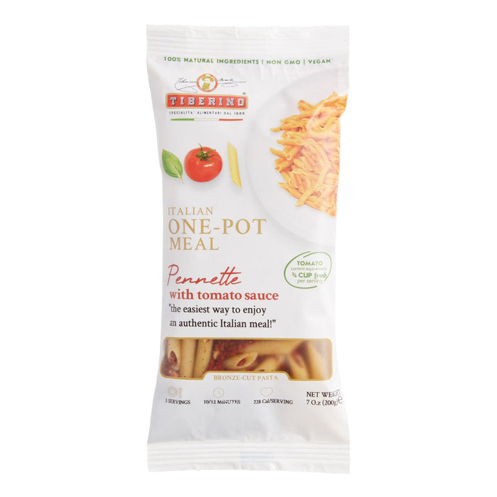 TIBERINO: Pouch Pennette Tmto Sauce, 7 OZ