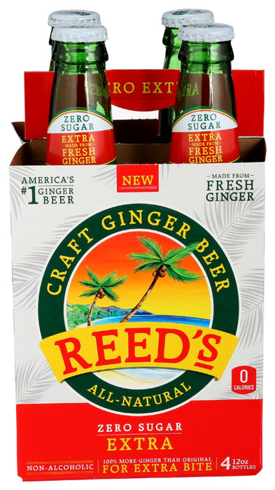 REEDS: Soda 4Pk Xtra Gngr Beer, 48 fo