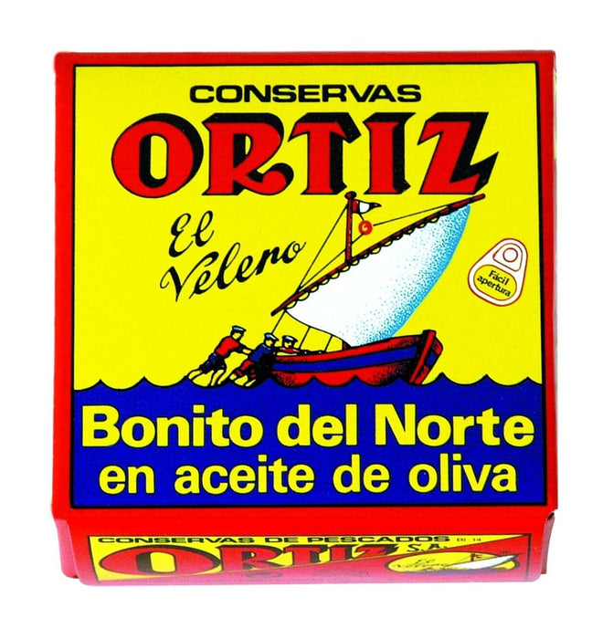 ORTIZ: Tuna White In Olv Oil, 92 gm