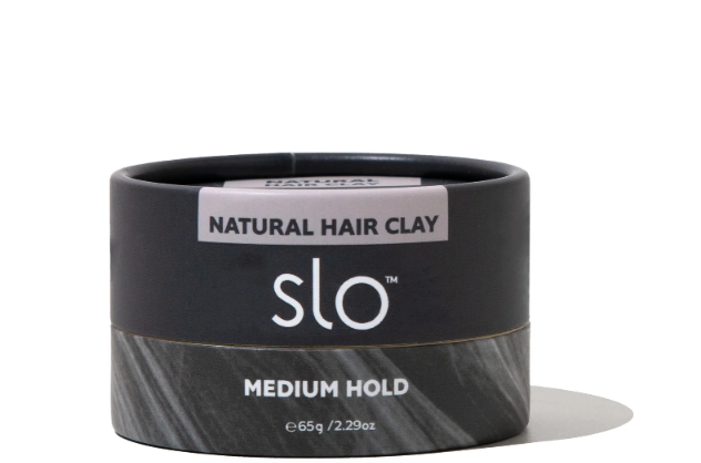 SLO: Natural Hair Clay Medium Hold, 2.29 oz