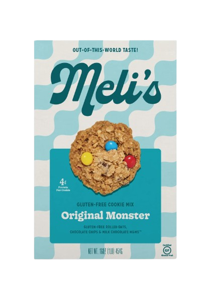 MELIS COOKIES: Gluten Free Cookie Mix Original Monster, 16 oz