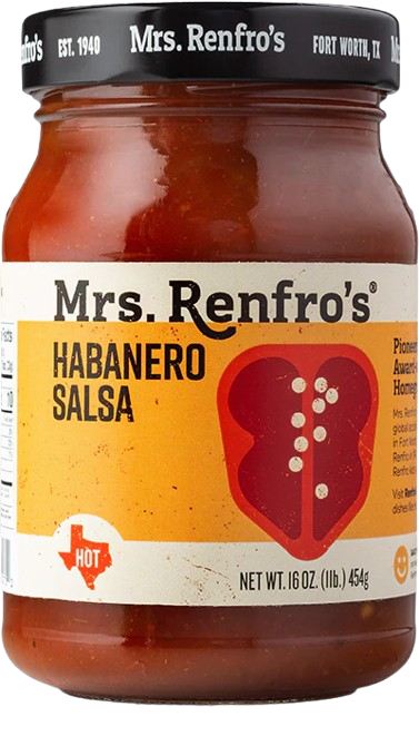 MRS RENFRO: Habanero Salsa, 16 oz