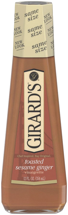 GIRARDS: Toasted Sesame Ginger Vinaigrette, 12 oz