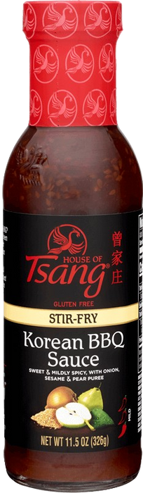 HOUSE OF TSANG: Korean BBQ Stir Fry Sauce, 11.5 oz