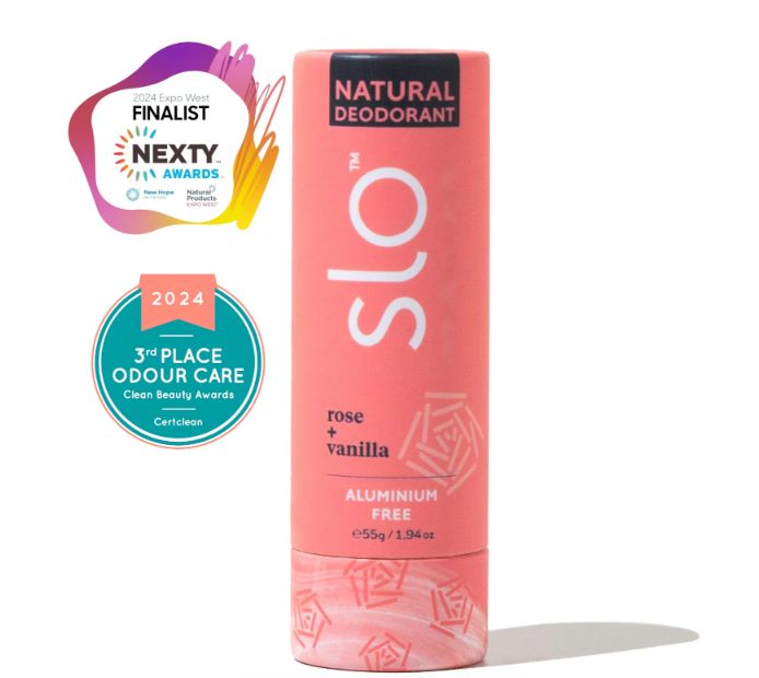 SLO: Natural Deodorant Rose and Vanilla, 1.94 oz