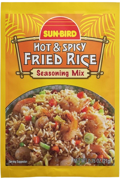 SUNBIRD: Hot and Spicy Fried Rice Seasoning Mix, 0.75 oz
