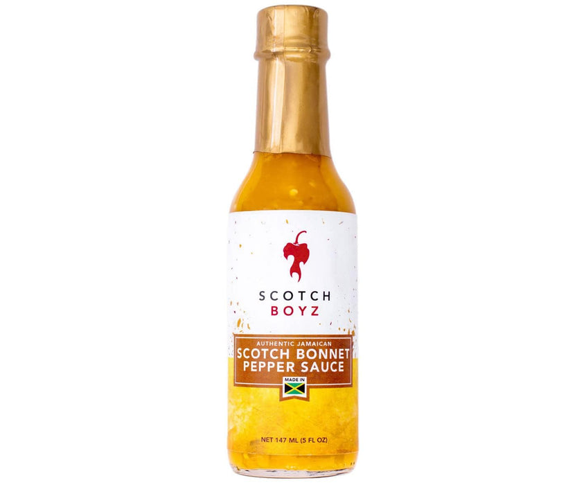SCOTCH BOYZ: Scotch Bonnet Pepper Sauce, 5 fo