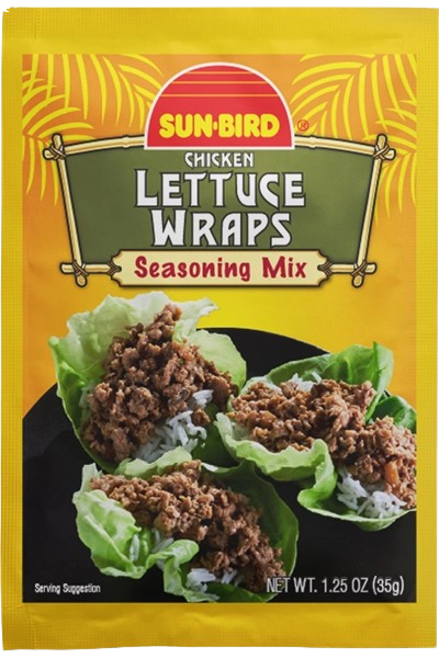 SUNBIRD: Chicken Lettuce Wraps Seasoning Mix, 1.25 oz