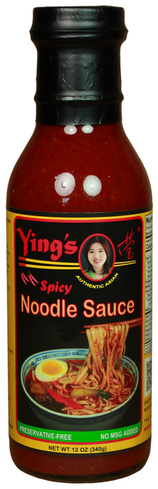 YINGS: Spicy Noodle Sauce, 12 oz
