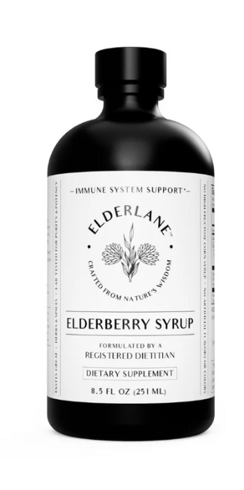ELDERLANE: Elderberry Syrup, 8.5 fo