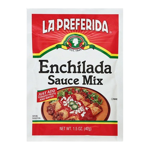 LA PREFERIDA: Enchilada Sauce Mix, 1.5 oz