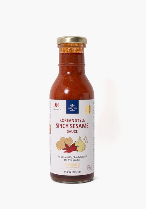 KUZE FUKU AND SONS: Korean Style Spicy Sesame Sauce, 14.3 fo