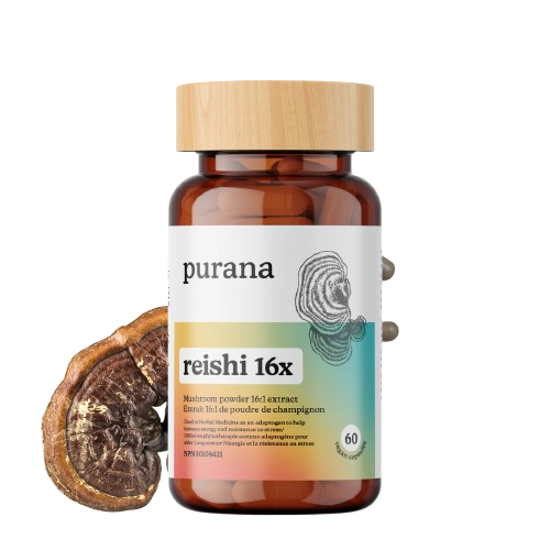 PURANA: Reishi 16:1 Capsules, 60 vc