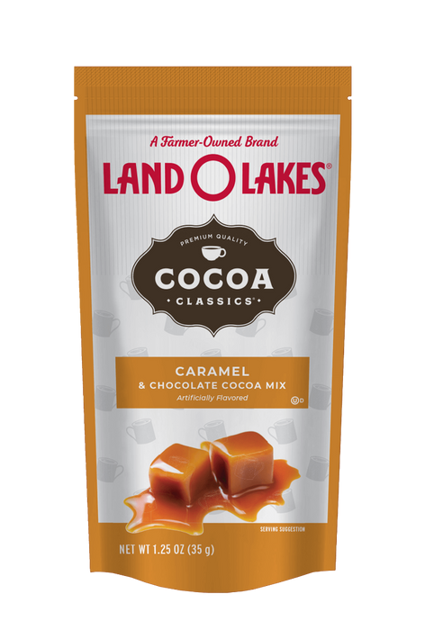 COCOA CLASSICS: Caramel and Chocolate Cocoa Mix, 1.25 oz