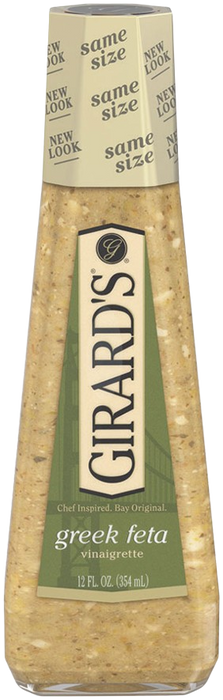 GIRARDS: Greek Feta Vinaigrette, 12 oz