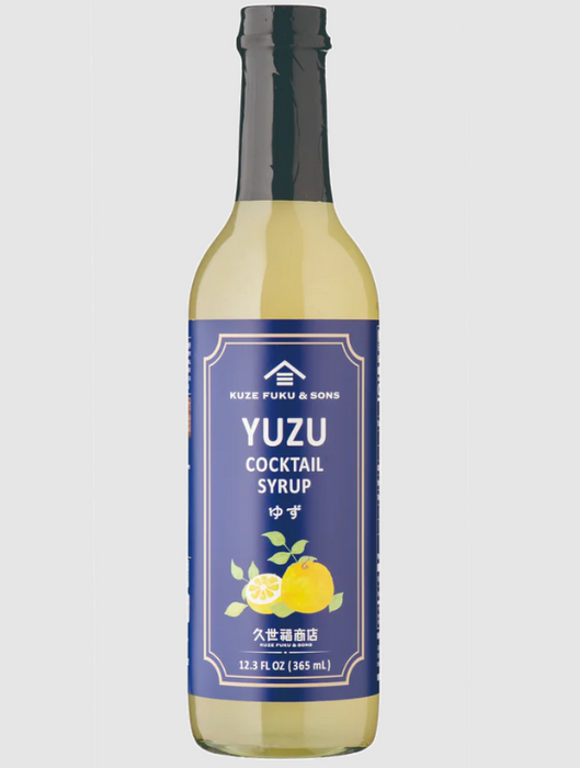 KUZE FUKU AND SONS: Yuzu Cocktail Syrup, 12.3 fo