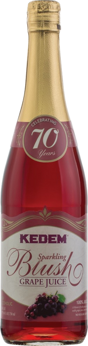 KEDEM: Sparkling Blush Grape Juice, 25.4 fo