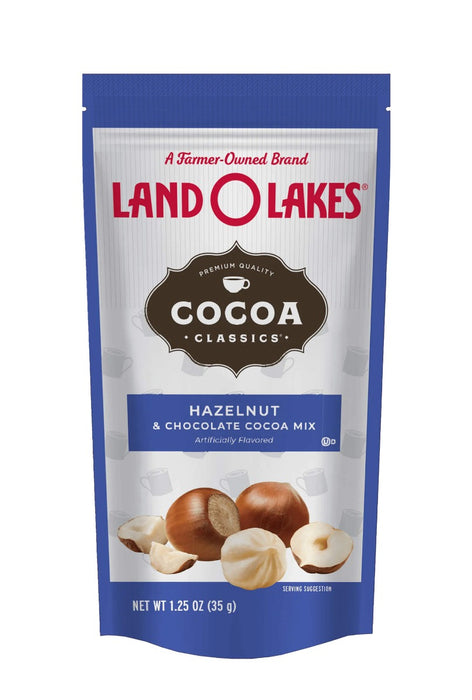COCOA CLASSICS: Hazelnut and Chocolate Cocoa Mix, 1.25 oz