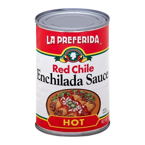 LA PREFERIDA: Red Enchilada Sauce Hot, 10 oz