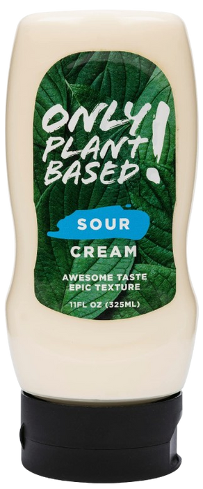 ONLY PLANT BASED: Sour Cream, 11 oz