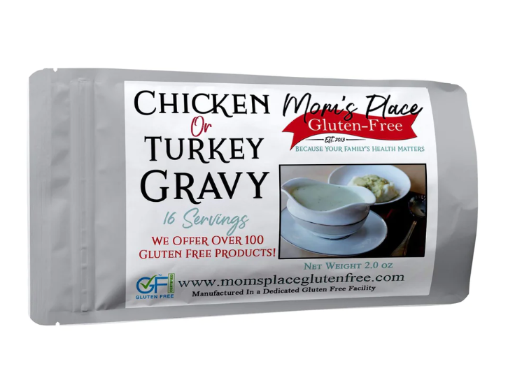 MOMS PLACE GLUTEN FREE: Gluten Free Chicken or Turkey Gravy Mix, 2 oz