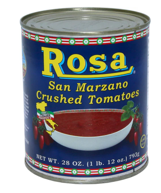 ROSA: San Marzano Italian Crushed Tomatoes, 28 oz