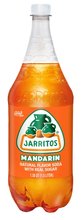 JARRITOS: Mandarin Soda, 1.5 lt