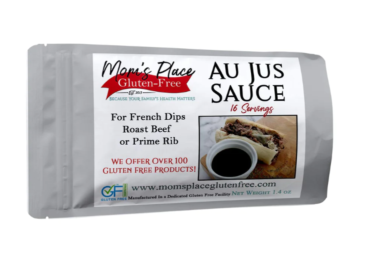 MOMS PLACE GLUTEN FREE: Gluten Free Au Jus Sauce Mix, 1.4 oz