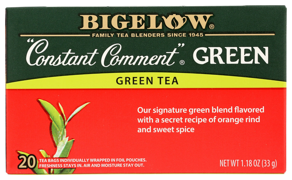 BIGELOW: Constant Comment Green Tea 20Bg, 1.18 oz