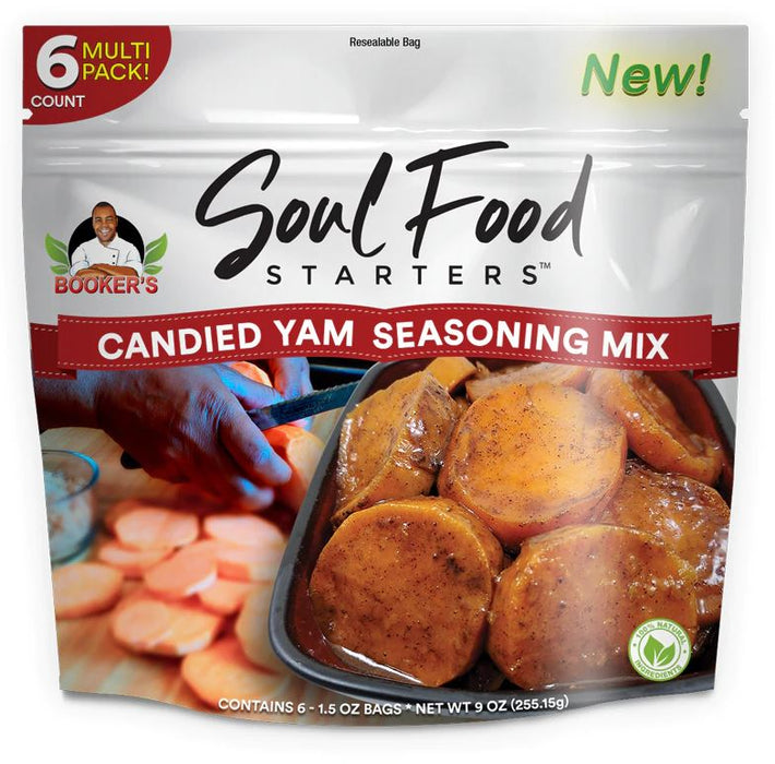 BOOKERS SOUL FOOD STARTERS: Candied Yam Seasoning Mix, 9 oz