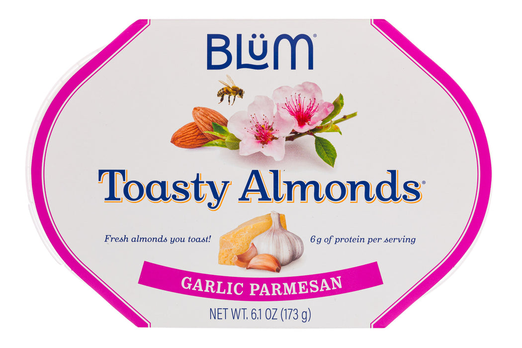 BLUM: Garlic Parmesan Toasty Almonds, 6 oz