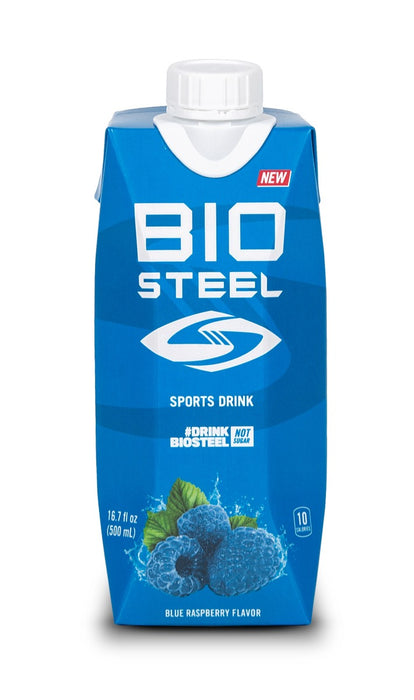 BIOSTEEL: Blue Raspberry Sport Drink, 16.7 fo