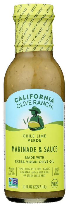 CALIFORNIA OLIVE RANCH: Chili Lime Verde Marinade Sauce, 10 fo