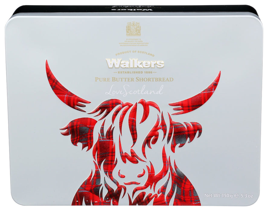 WALKERS: Scottish Cow Icon Tin, 5.3 oz