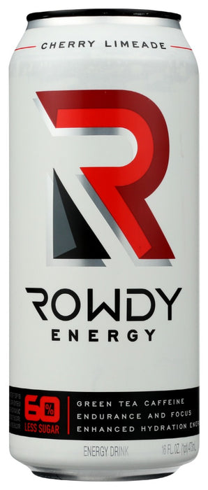 ROWDY ENERGY: Cherry Limeade, 16 fo