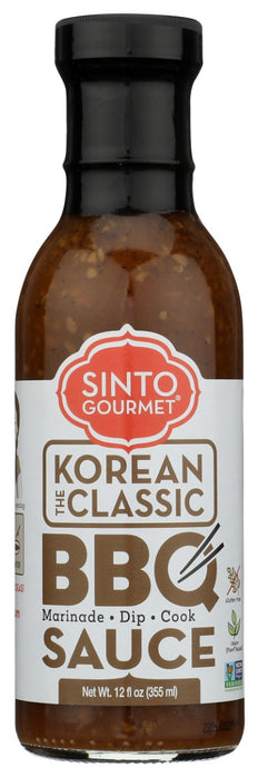 SINTO GOURMET: Korean Classic BBQ Sauce, 12 fo