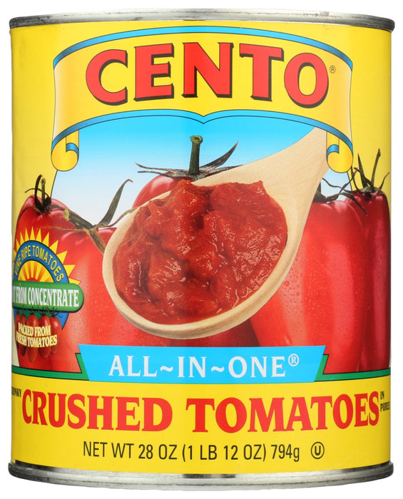 CENTO: All In One Crushed Tomatoes, 28 oz