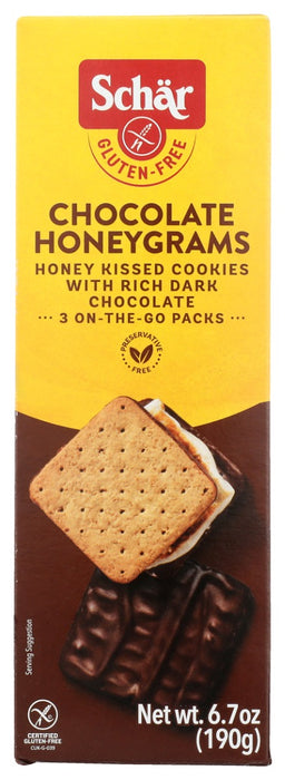 SCHAR: Chocolate Honeygrams, 6.7 oz