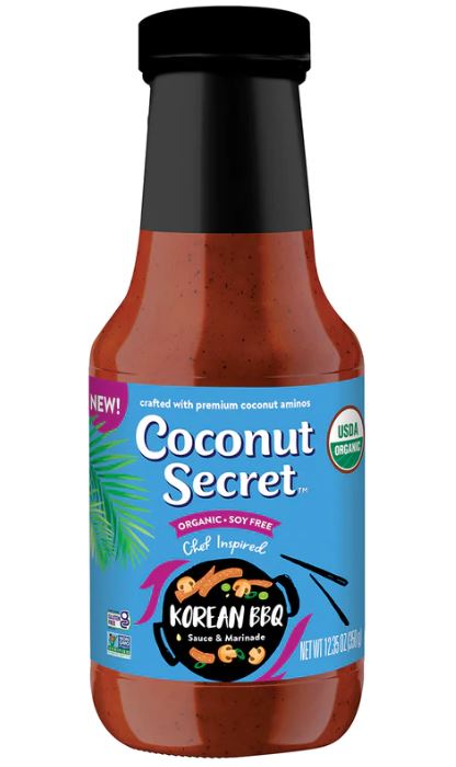 COCONUT SECRET: Korean BBQ Asian Sauce, 12.3 fo