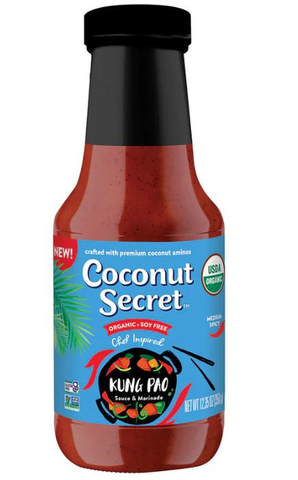 COCONUT SECRET: Kung Pao Asian Sauce, 12.3 fo