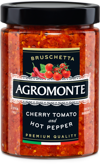 AGROMONTE: Bruschetta Cherry Tomato, 7.05 oz